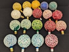 Vintage iced lightbulbs for sale  Colorado Springs