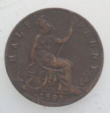 Half penny 1893 for sale  Ireland