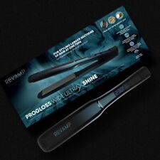 Revamp Progloss Wide Ultra X Shine Hair Straighteners - Ceramic Ionic Plates for sale  Shipping to South Africa