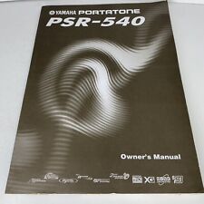 Teclado YAMAHA PORTATONE PSR-540 ORIGINAL Manual do Proprietário comprar usado  Enviando para Brazil