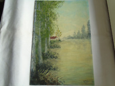 French painting landscape d'occasion  Combeaufontaine