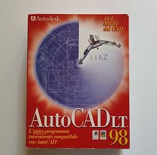 Autodesk AutoCAD LT 98  - 1 CD + manuale Introduttivo Vintage na sprzedaż  Wysyłka do Poland