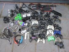 large VIDEO GAMES CONSOLE CONTROLLER CABLE BUNDLE PS2 PS4 WII XBOX ONE 360 etc for sale  Shipping to South Africa