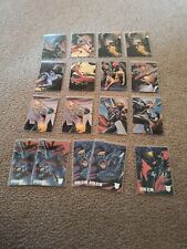 12 1995 Marvel vs DC Impact 5 amalgam cards Rogue Wonder Woman Gambit Supergirl  for sale  Shipping to South Africa