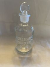 Garrafa de vidro vintage de hidróxido de potássio Chemistry comprar usado  Enviando para Brazil
