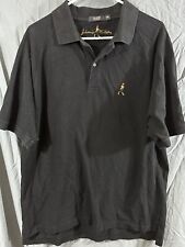 Polo Johnnie Walker Bordado Oro Negro XL Extra Grande Whisky Escocés segunda mano  Embacar hacia Argentina