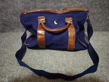 Bolsa de viagem vintage polo Ralph Lauren fragrância azul marinho comprar usado  Enviando para Brazil