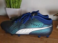 Men's PUMA  Blue/Silver Football Boots UK 10  for sale  Shipping to South Africa