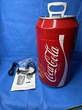 Coca-Cola Lata Portátil Geladeira/Mini Refrigerador Vintage 2016 Caixa Aberta Funciona Ótimo! comprar usado  Enviando para Brazil