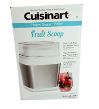 Máquina de sorvete frutas congeladas fabricante deserto Cuisinart modelo ICE-31 grande capacidade comprar usado  Enviando para Brazil