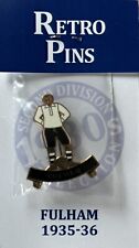 Fulham retro pin for sale  LEEDS