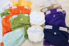 Used, g diapers LOT Newborn Small Medium Plus Extra Liners 17 Covers  for sale  Shipping to South Africa