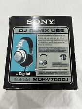 Auriculares estéreo dinámicos Sony MDR-V700 DJ nuevos stock antiguo leer descripción segunda mano  Embacar hacia Argentina
