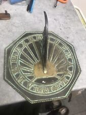 Vintage brass sundial for sale  COVENTRY