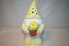 Yellow gnome holding for sale  Englewood