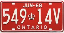 ontario license plate for sale  Fitchburg