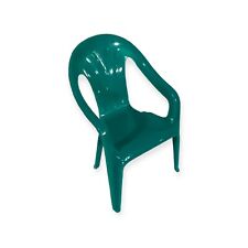 Mini SYROCO Patio Chair 5 Inch Green Plastic for sale  Shipping to South Africa