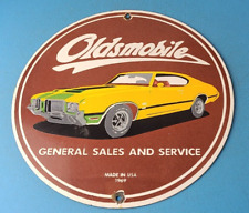 Vintage oldsmobile porcelain for sale  Houston