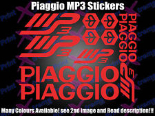 Piaggio mp3 decals for sale  WALTHAM ABBEY