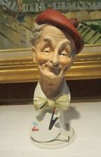 Estatueta vintage artista e paleta homem idoso tem olhos gentis cativante exclusiva comprar usado  Enviando para Brazil