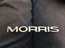 Classic morris chrome for sale  TENBURY WELLS