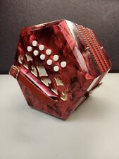 Vintage red concertina for sale  Cedar Rapids