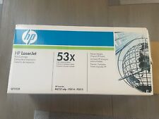 HP 53X Q7553X Black High Yield LaserJet Toner Cartridge-NEW-ripped box , used for sale  Shipping to South Africa