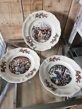 Anciennes assiettes porcelaine d'occasion  Bon-Encontre