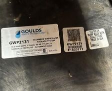 Goulds plumbers wastewater for sale  Wayland