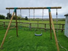 Wooden double swings for sale  LUTTERWORTH