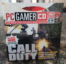 PC Gamer Magazine Disco de demostración 7.34: Call of Duty, diciembre de 2003 *PROBADO* segunda mano  Embacar hacia Argentina
