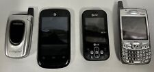 Lot Of "4" Vintage Samsung LG Palm ZTE Cell Phone Telephone (A8) for sale  Shipping to South Africa