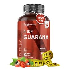 Guaraná 180 cápsulas 4800mg para suporte ao metabolismo e suplemento energético comprar usado  Enviando para Brazil