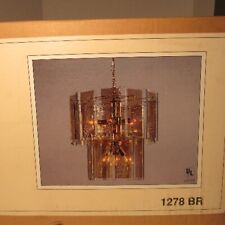 Chandelier polished brass for sale  Valparaiso