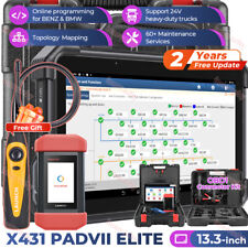 LAUNCH X431 PAD VII ELITE PAD 7 Pro Car Heavy Duty Truck Diagnostic Scanner Tool for sale  Shipping to South Africa
