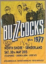 Buzzcocks fully signed for sale  HOUGHTON LE SPRING