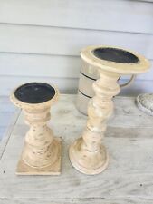 Wooden candle holders for sale  Alvin