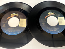 Lote de (2) discos Celine Dion 45 RPM na Epic - Think Twice, enganado, usado comprar usado  Enviando para Brazil