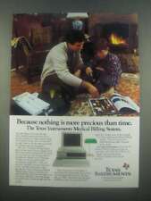 Anuncio del sistema de facturación médica Texas Instruments 1985 segunda mano  Embacar hacia Argentina