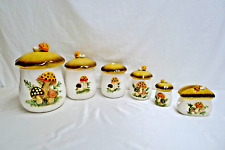 mushroom canisters for sale  South Holland