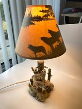 Timber wolf lamp for sale  Eugene