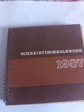Ddr schreibtischkalender 1987 gebraucht kaufen  Zwickau