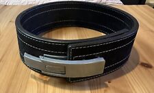 Inzer Forever Lever Powerlifting Belt 10mm with 1 Pair 16” Villain Wrist Wraps for sale  Shipping to South Africa