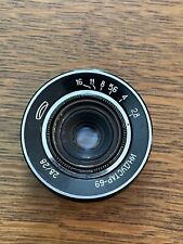 ☭ Vintage industar-69 2.8/28mm Wide Angle USSR M39 Leica L39 Pancake Lens for sale  Shipping to South Africa