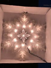 Silver snowflake christmas for sale  Groveland