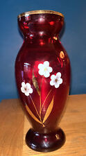 Vintage red glass for sale  ROCHDALE