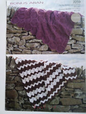 Hayfield blankets crochet for sale  CHELMSFORD