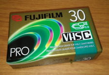 Filmadora Fujifilm VHS-C Pro Premium alta qualidade fita cassete vídeo 30 min, usado comprar usado  Enviando para Brazil