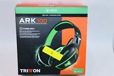 MAD CATZ TRITTON ARK 100 BLACK/GREEN RGB AMPLIFIED XBOX ONE PS4 GAMING HEADSET  for sale  Shipping to South Africa