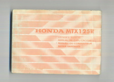 Honda mtx125r factory for sale  High Peak